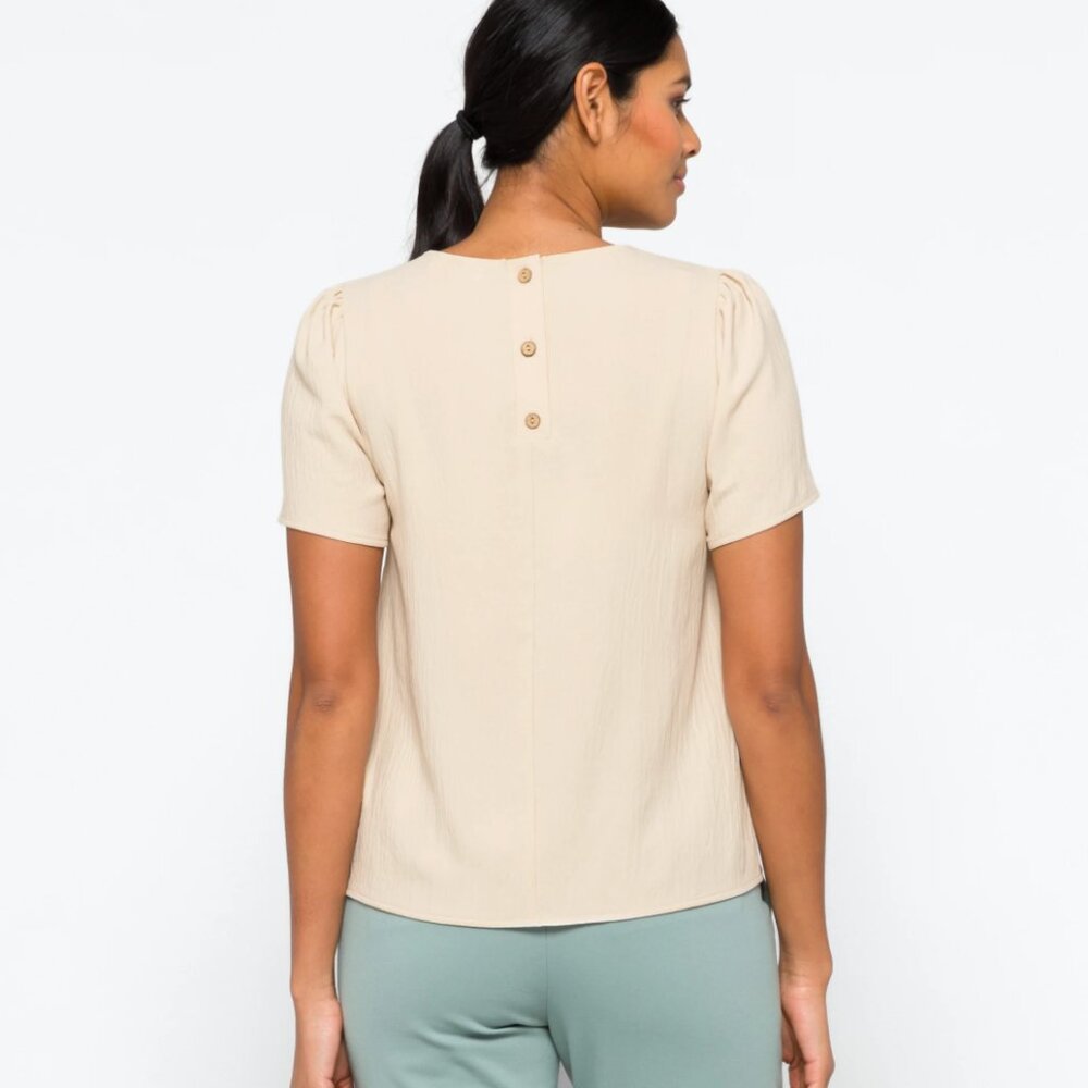 NWT KAILEIGH Dakota Back Button Detail Blouse Size XXL - Picture 6 of 10